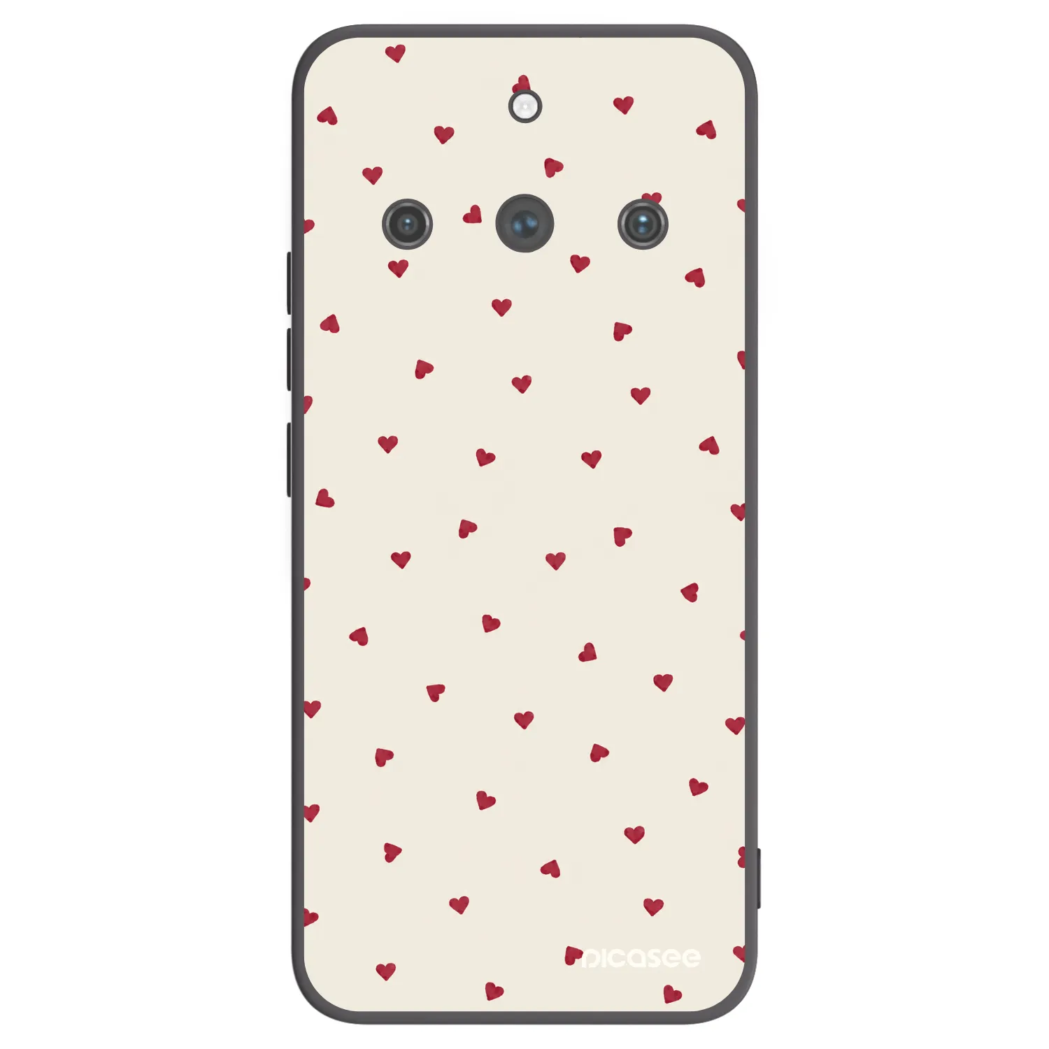 Picasee Realme 11 Pro+ Hülle - Schwarzes Silikon - Little Love