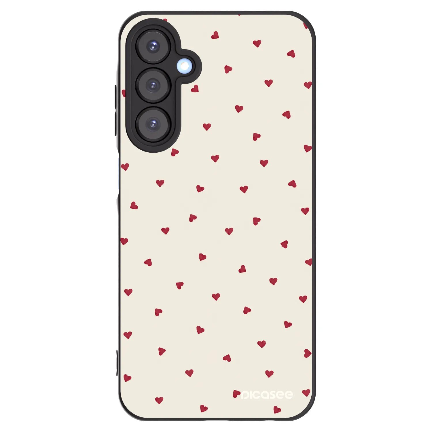 Picasee Samsung Galaxy A25 A256B 5G Hülle - Schwarzes Silikon - Little Love