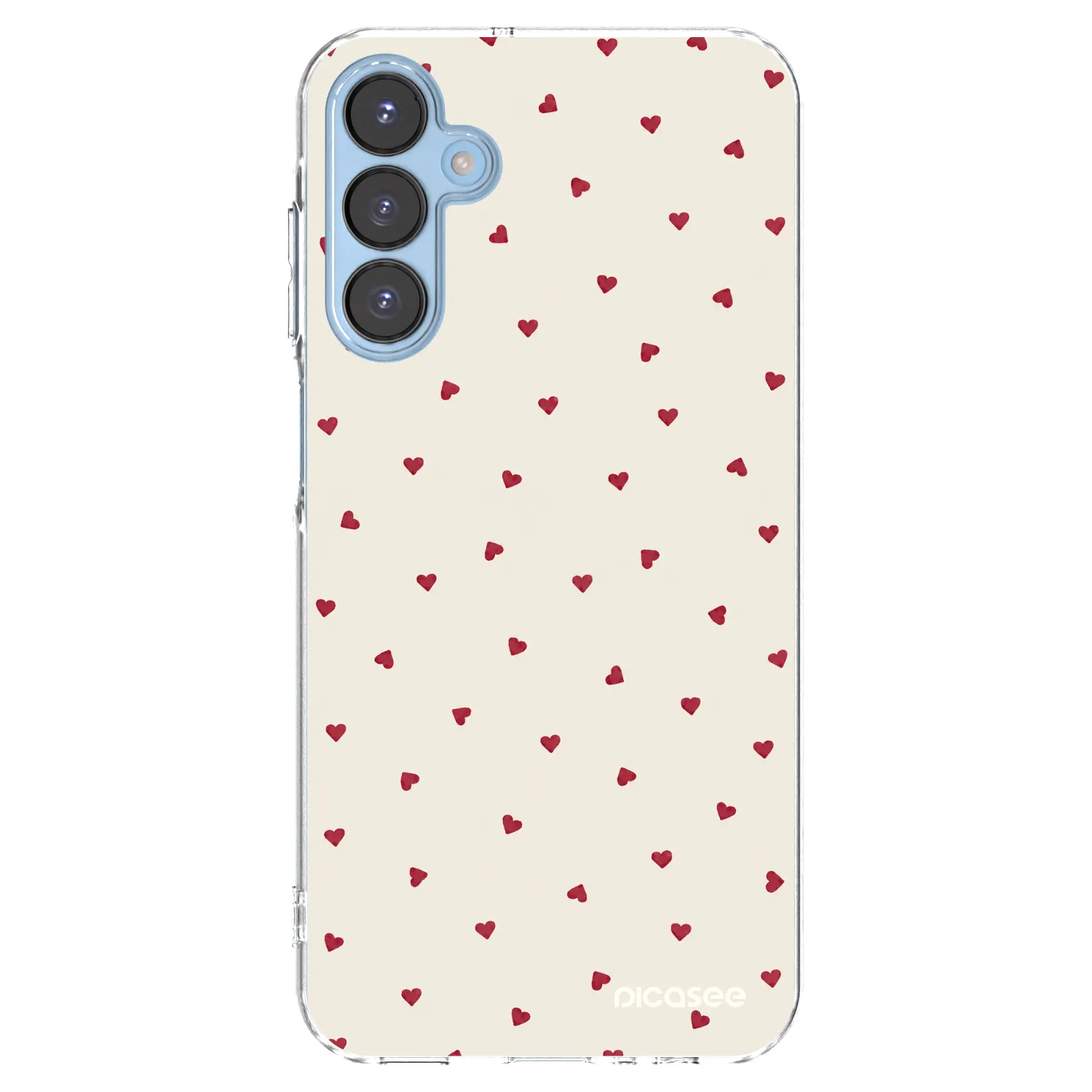Picasee Samsung Galaxy A15 A156B 5G Hülle - Transparentes Silikon - Little Love
