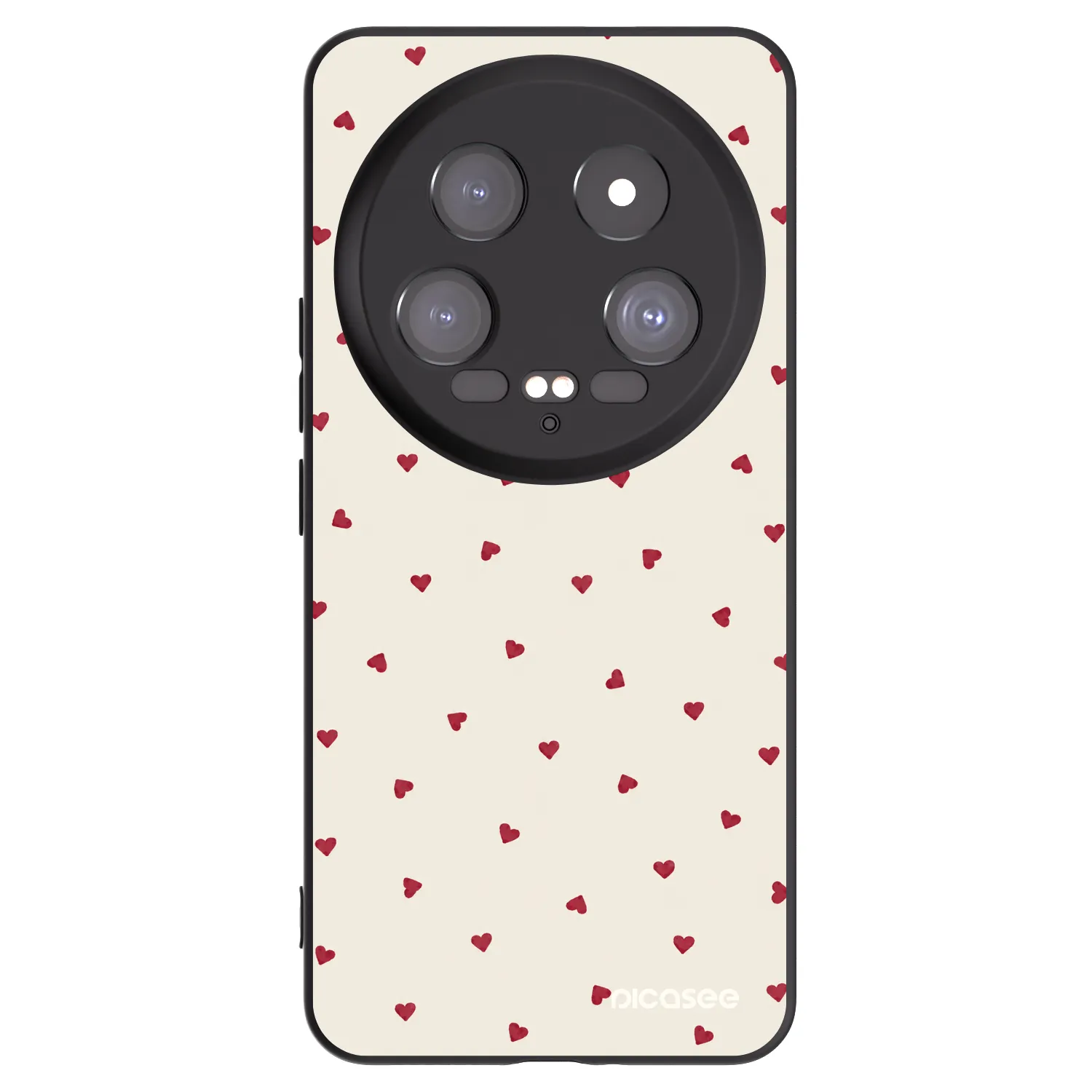 Picasee Xiaomi 14 Ultra Hülle - Schwarzes Silikon - Little Love