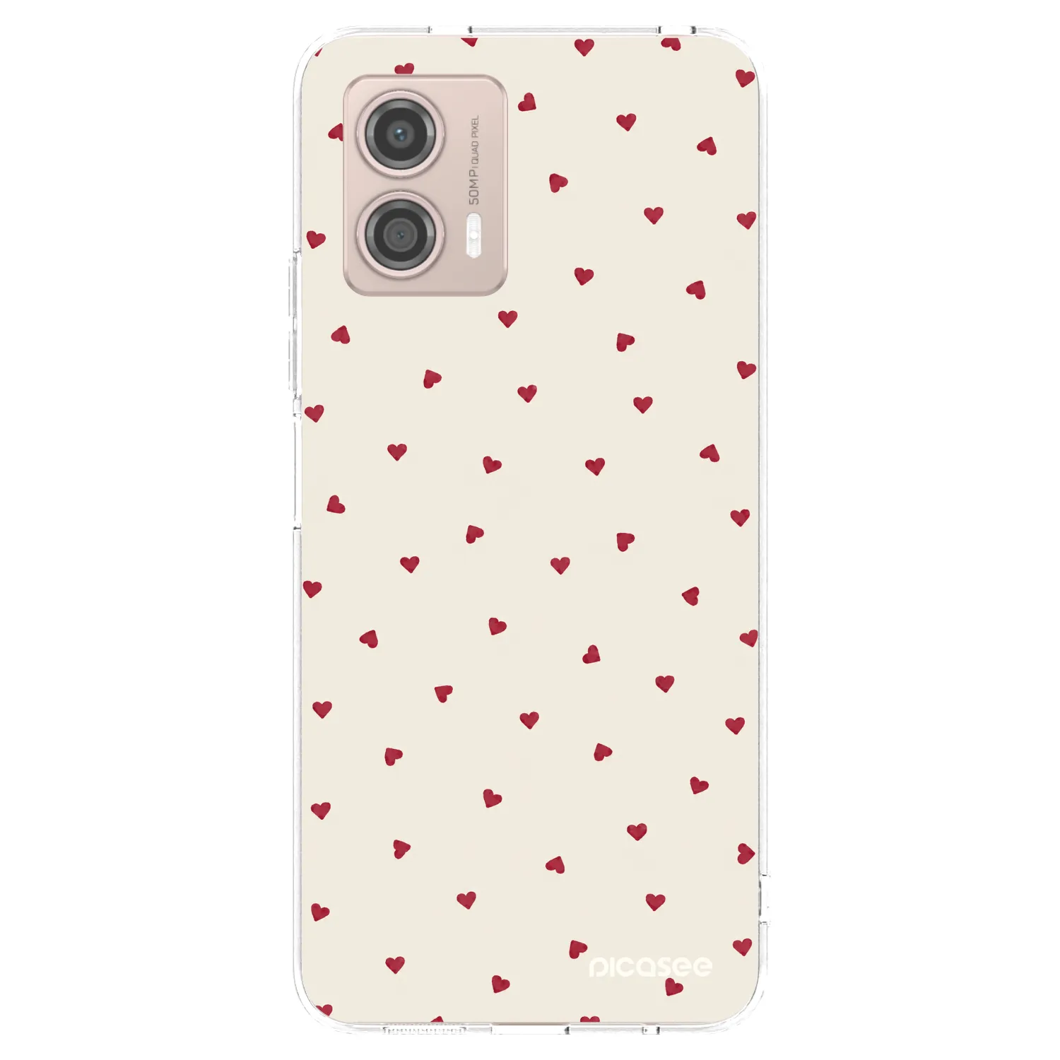 Picasee Motorola Moto G53 5G Hülle - Transparentes Silikon - Little Love