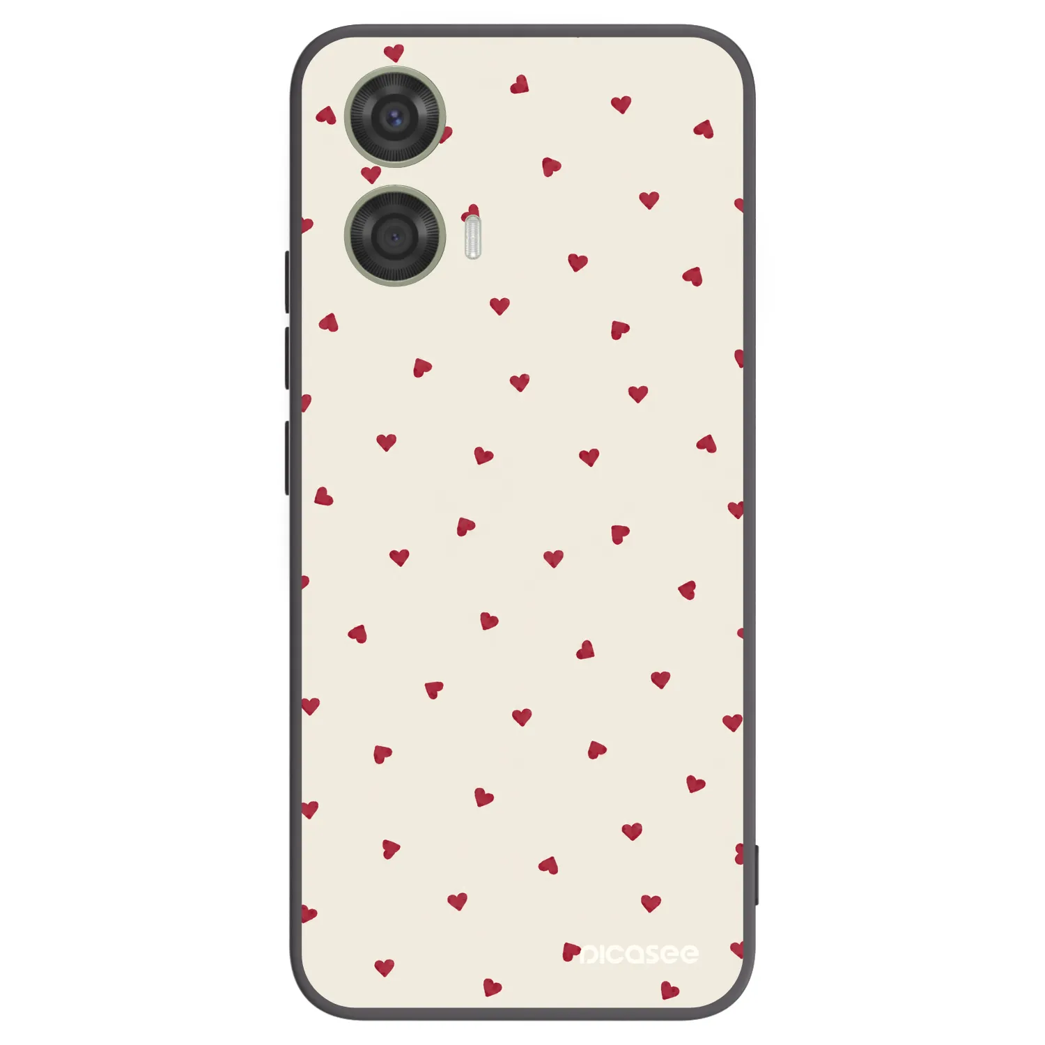 Picasee Motorola Moto G24 Hülle - Schwarzes Silikon - Little Love