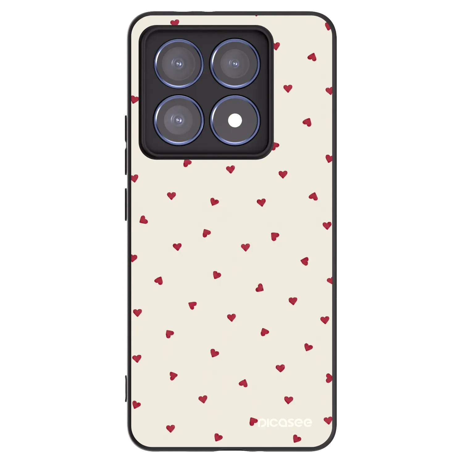 Picasee Xiaomi 14T Pro Hülle - Schwarzes Silikon - Little Love