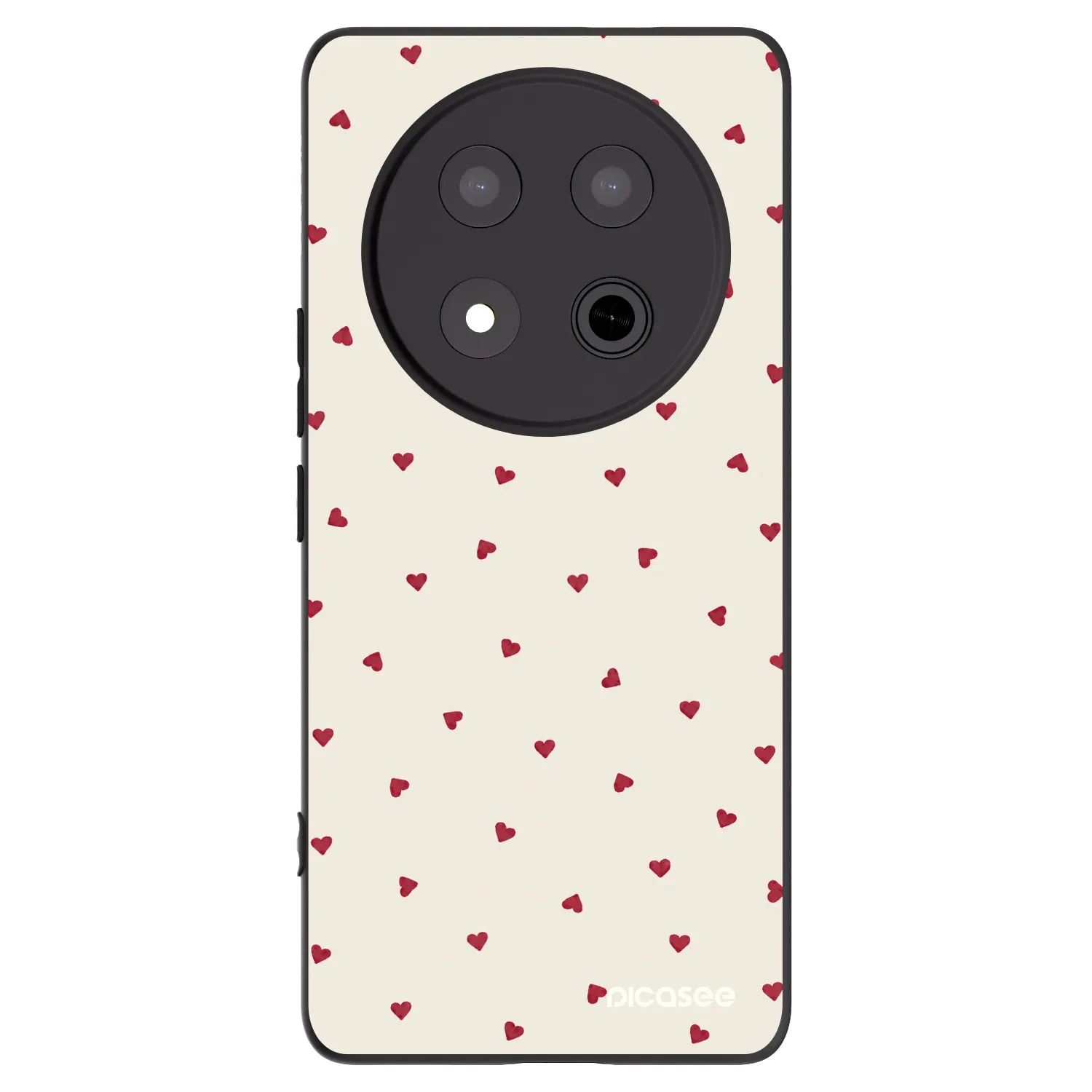 Picasee Honor Magic7 Lite 5G Hülle - Schwarzes Silikon - Little Love