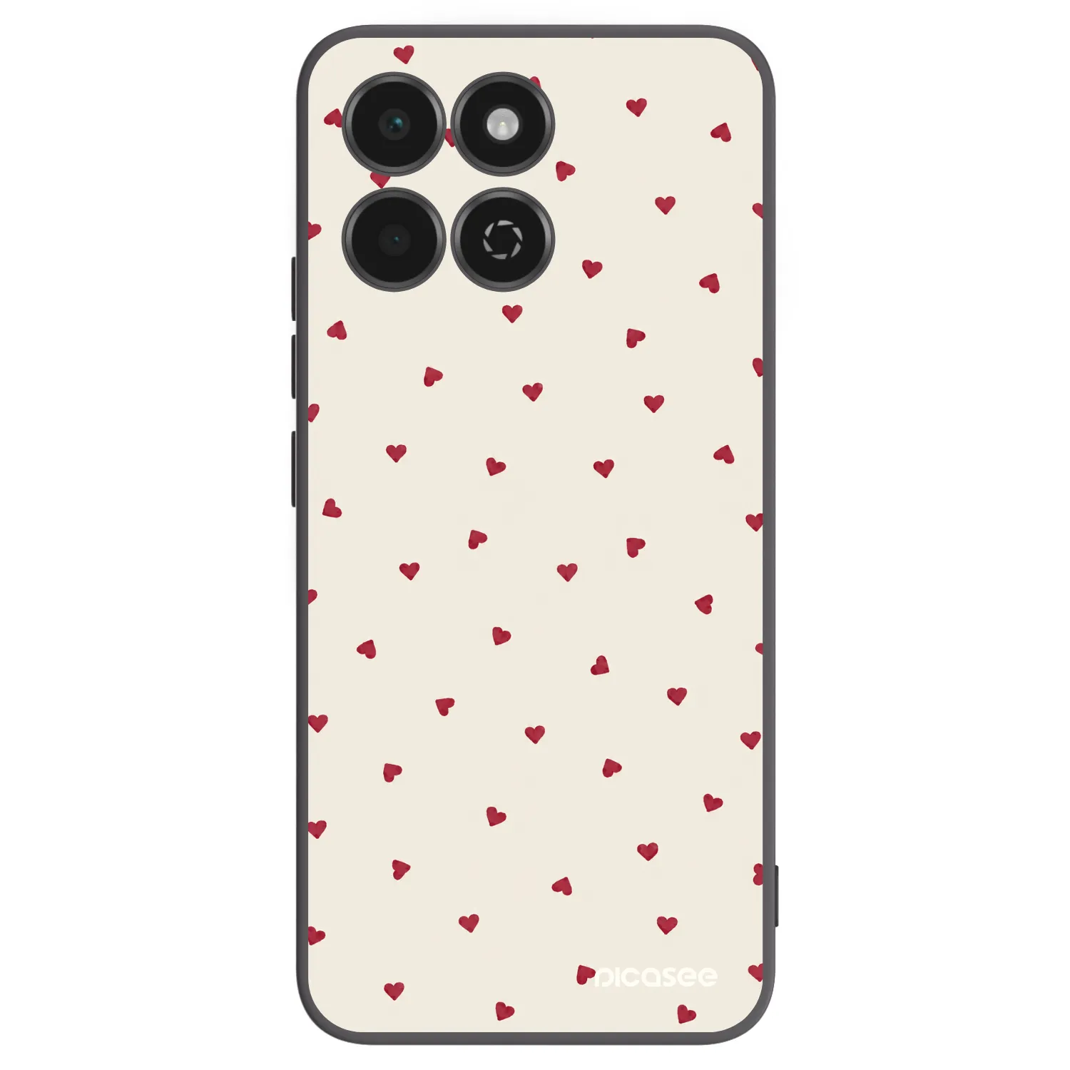 Picasee Honor 200 Smart 5G Hülle - Schwarzes Silikon - Little Love
