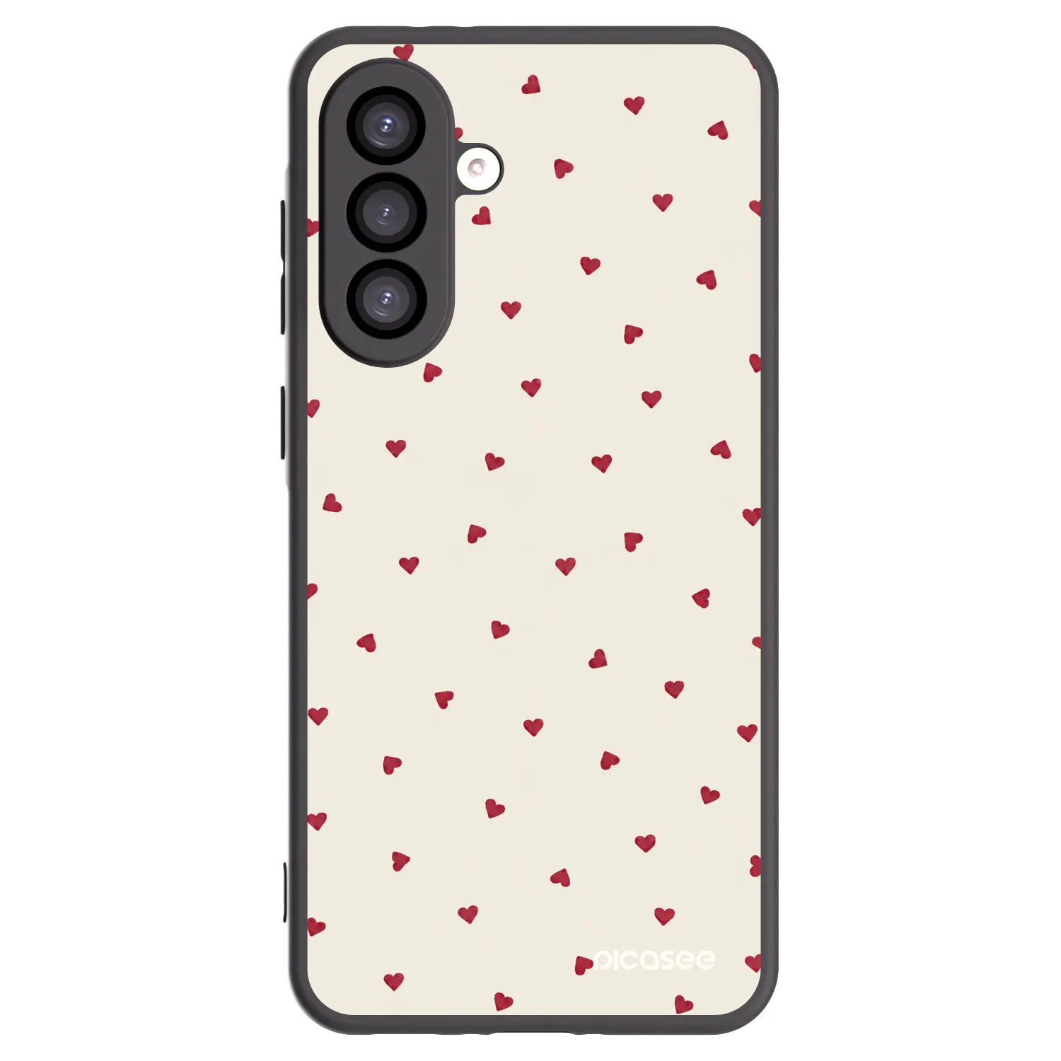 Picasee Samsung Galaxy A26 5G A266B Hülle - Schwarzes Silikon - Little Love