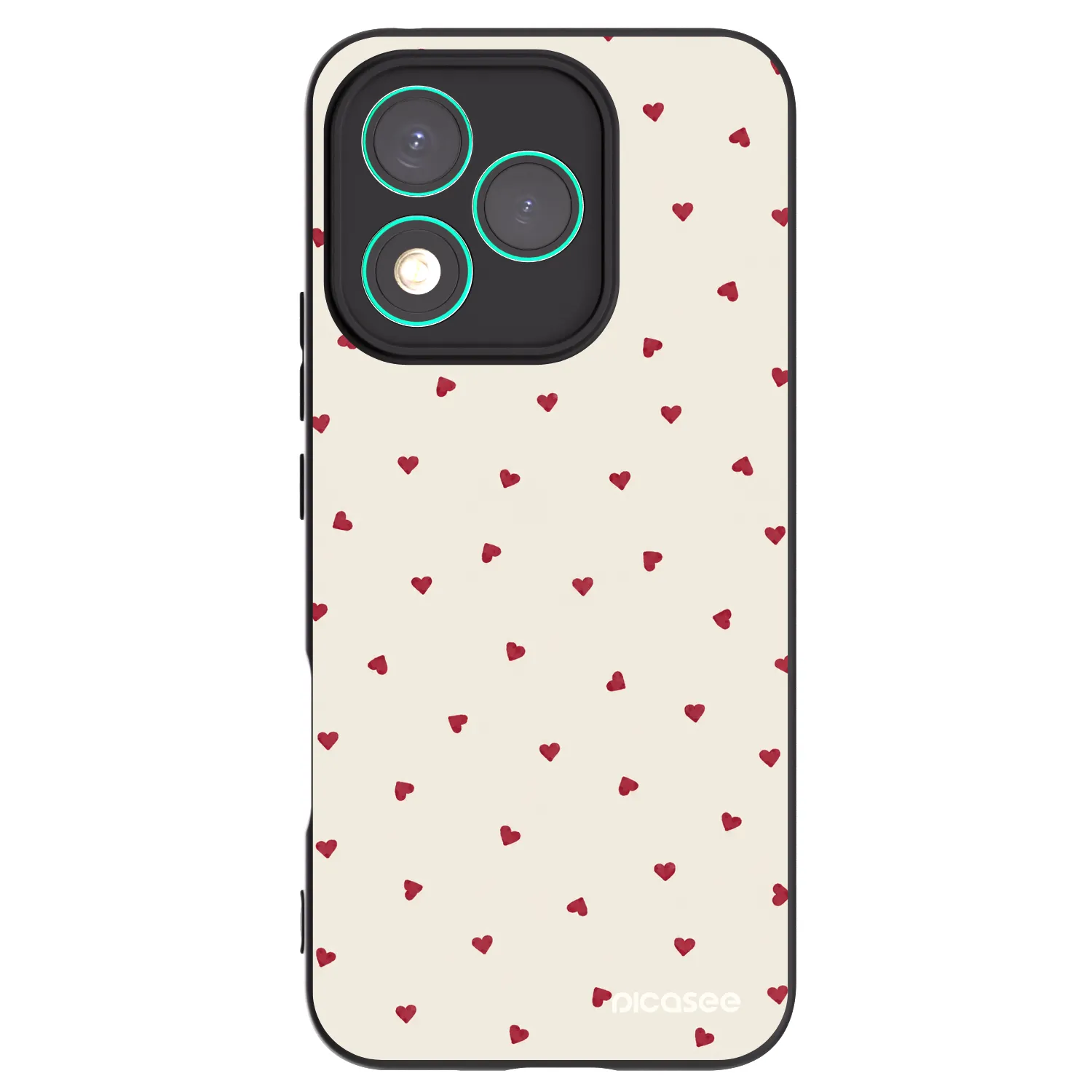 Picasee Honor 400 Lite 5G Hülle - Schwarzes Silikon - Little Love