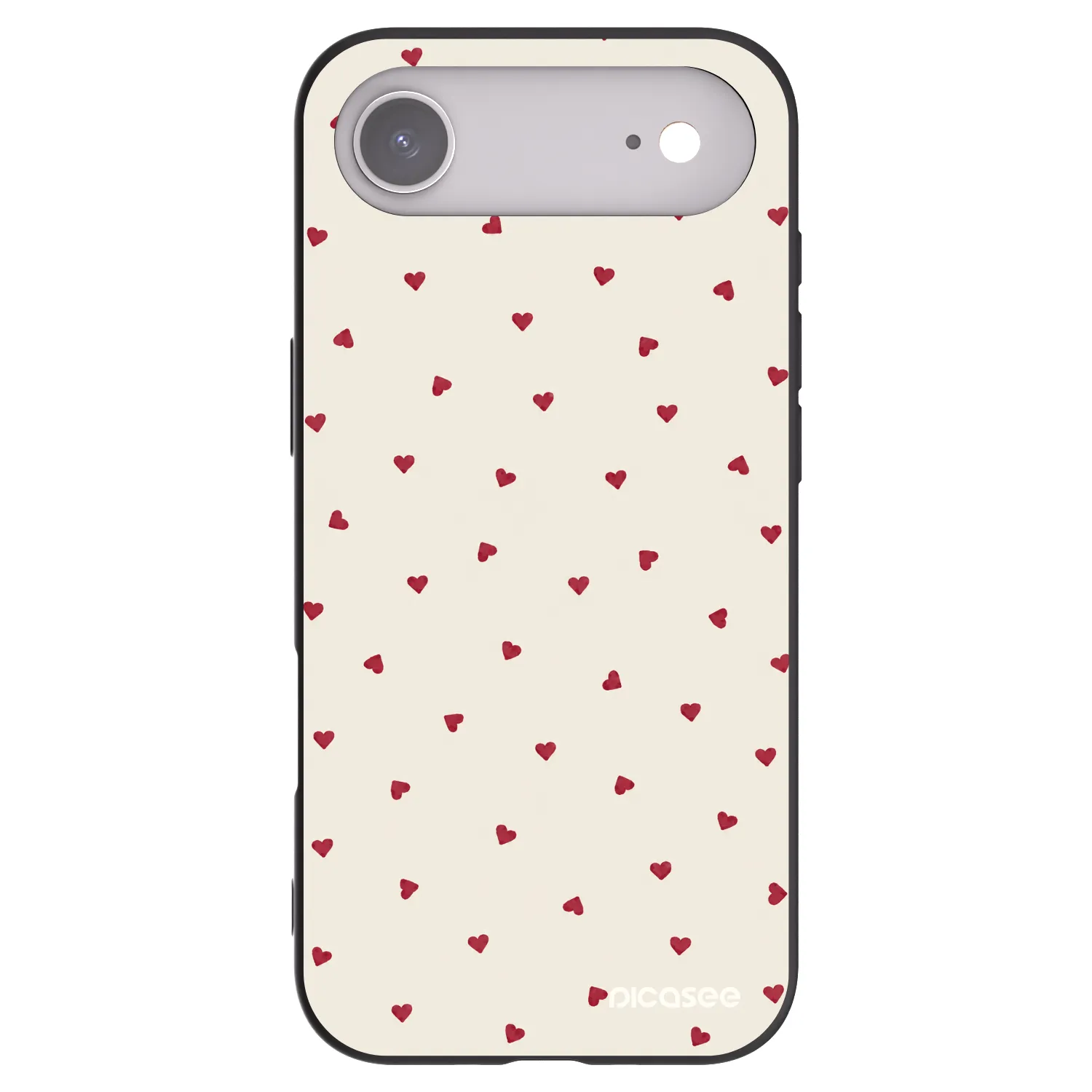 Picasee Apple iPhone Air Hülle - Schwarzes Silikon - Little Love