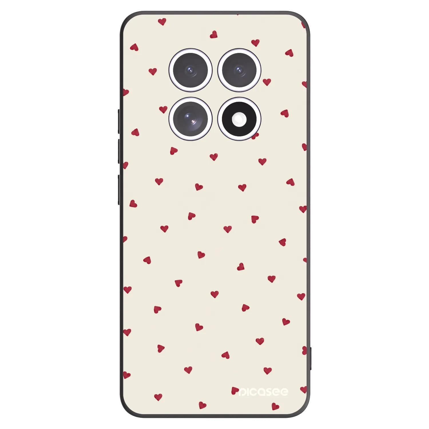 Picasee Xiaomi Redmi Note 15 4G Hülle - Schwarzes Silikon - Little Love