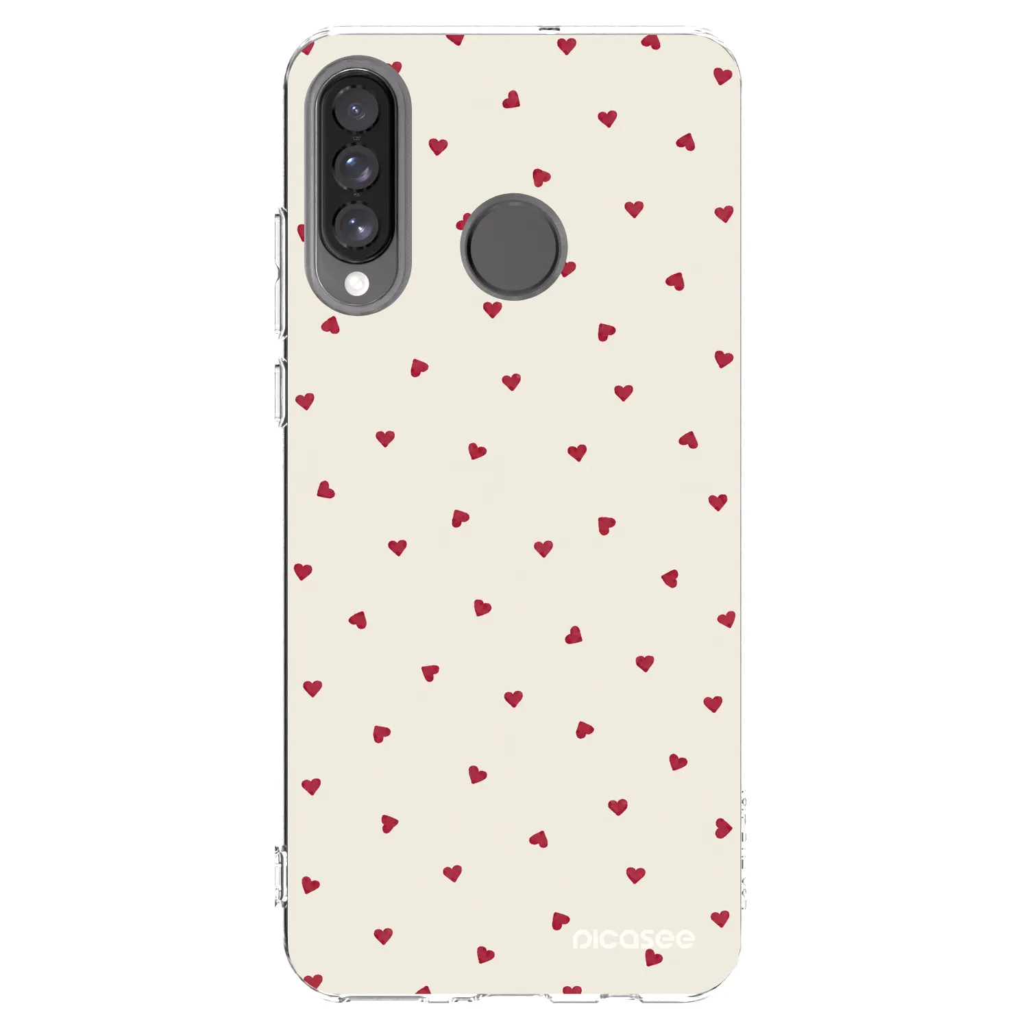 Picasee Huawei P30 Lite Hülle - Transparentes Silikon - Little Love