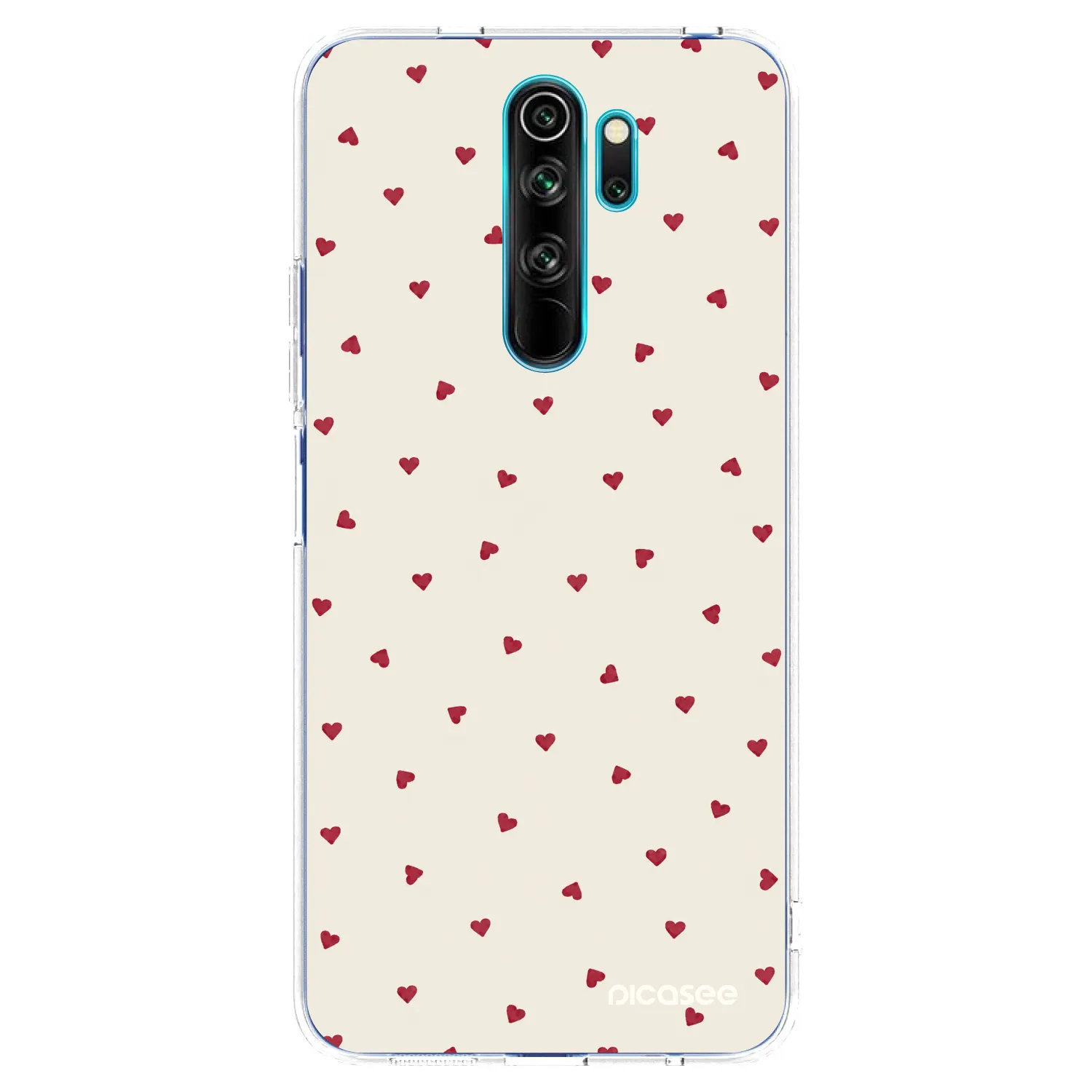 Picasee Xiaomi Redmi Note 8 Pro Hülle - Transparentes Silikon - Little Love