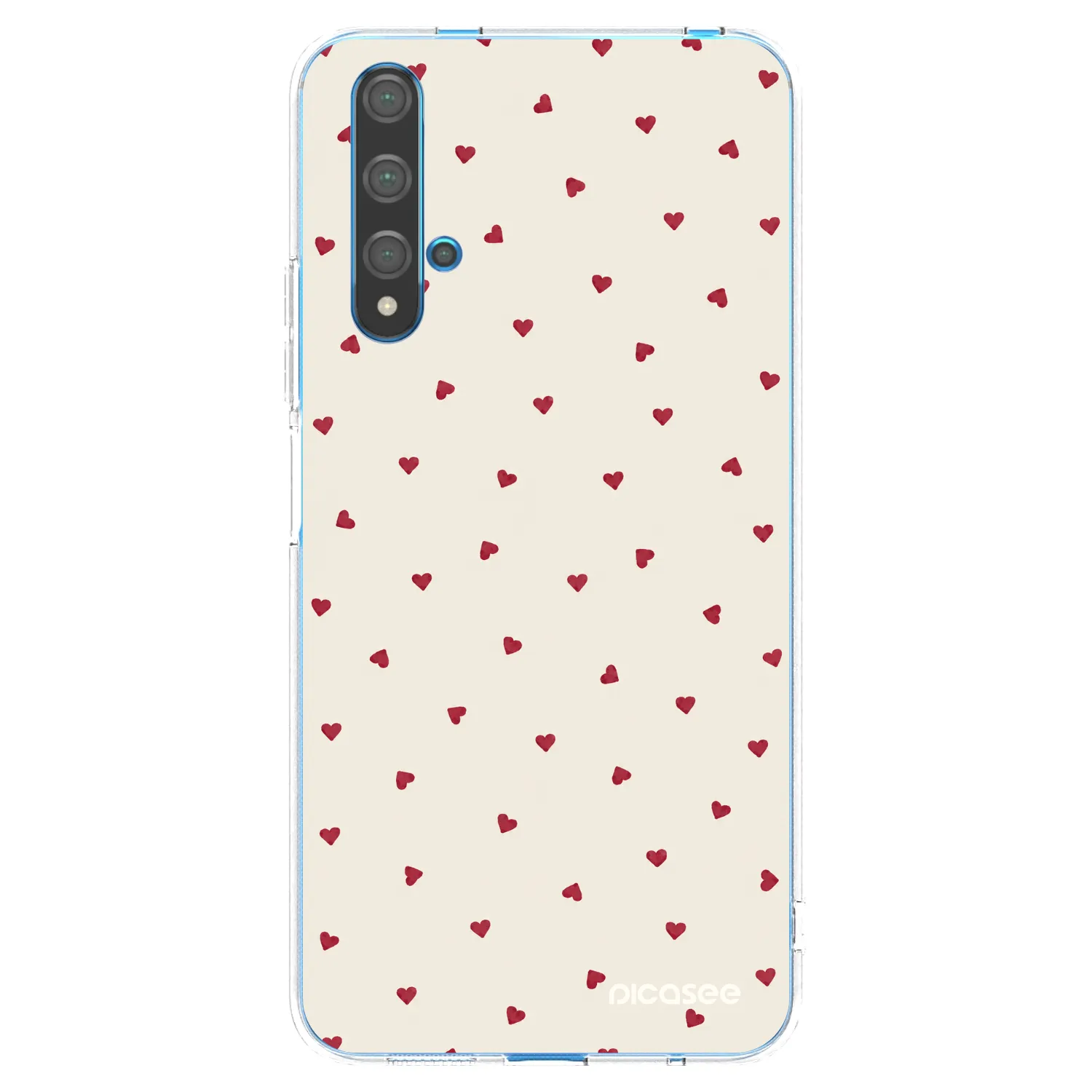 Picasee Huawei Nova 5T Hülle - Transparentes Silikon - Little Love