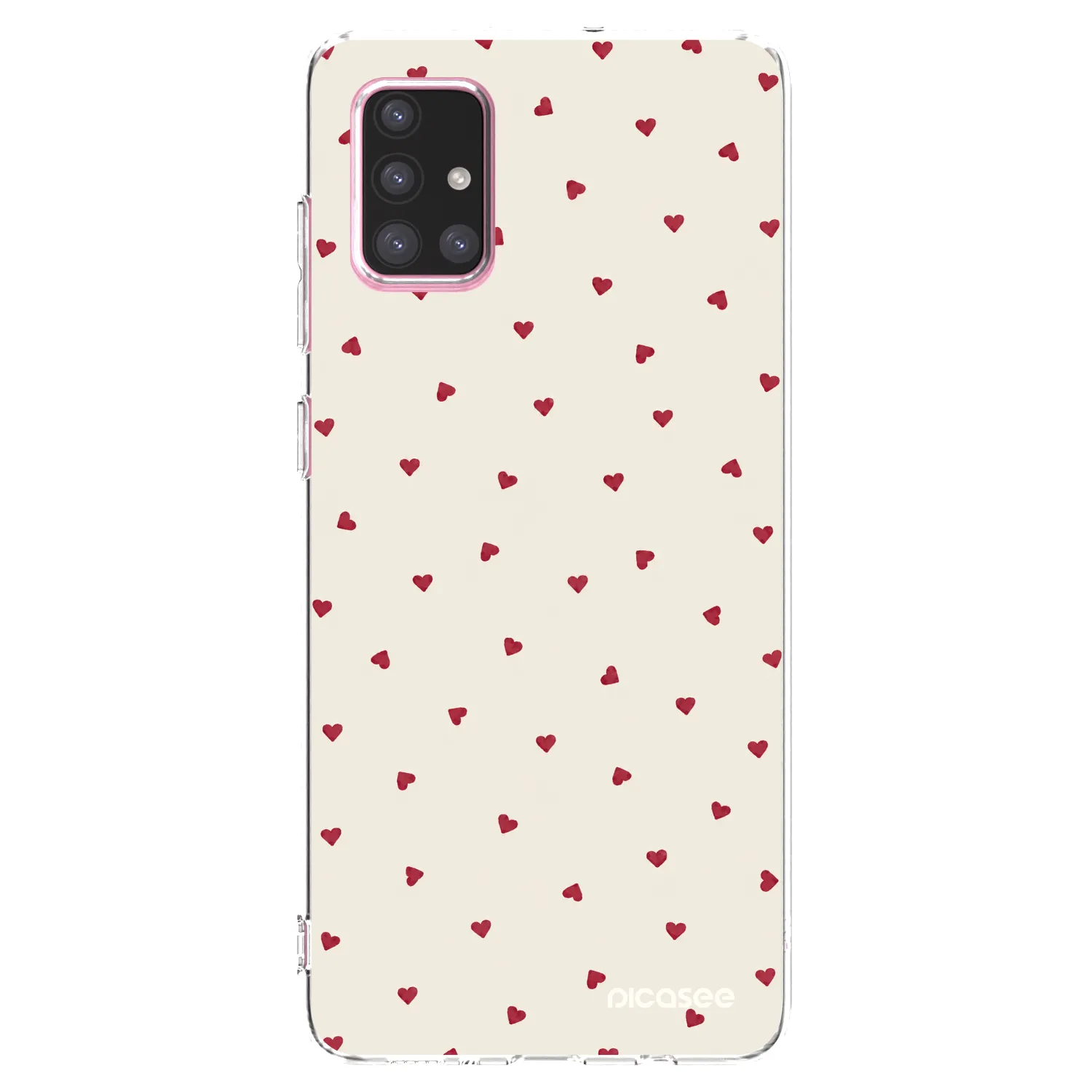 Picasee Samsung Galaxy A71 A715F Hülle - Transparentes Silikon - Little Love