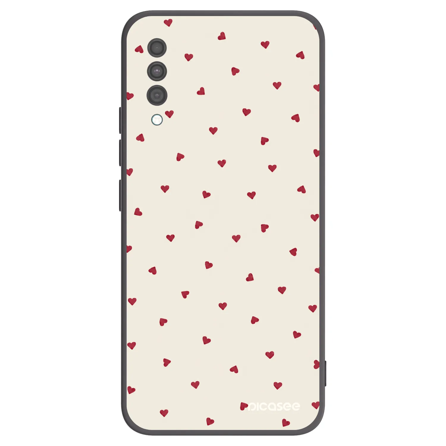 Picasee Samsung Galaxy A30s A307F Hülle - Schwarzes Silikon - Little Love