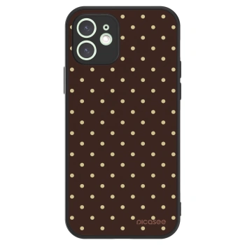 Picasee ULTIMATE CASE für Apple iPhone 12 - Vanilla Dots & Chocolate