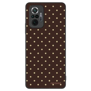 Hülle für Xiaomi Redmi Note 10 Pro - Vanilla Dots & Chocolate