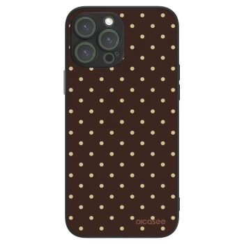Picasee ULTIMATE CASE für Apple iPhone 13 Pro Max - Vanilla Dots & Chocolate