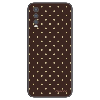Hülle für Vivo Y20s - Vanilla Dots & Chocolate