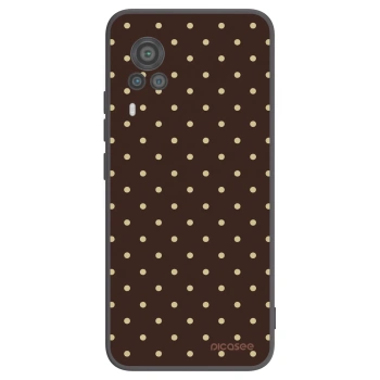 Hülle für Vivo X60 Pro 5G - Vanilla Dots & Chocolate
