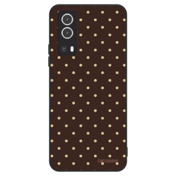 Hülle für Vivo Y72 5G - Vanilla Dots & Chocolate