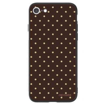 Picasee ULTIMATE CASE für Apple iPhone SE 2022 - Vanilla Dots & Chocolate