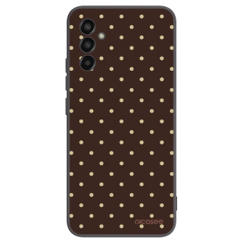 Hülle für Samsung Galaxy M13 M135F - Vanilla Dots & Chocolate