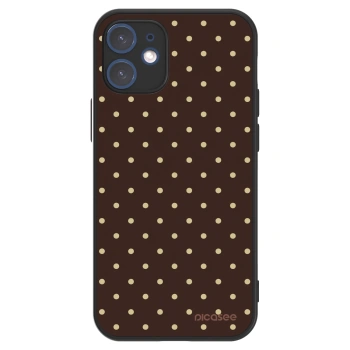 Picasee ULTIMATE CASE MagSafe für Apple iPhone 12 mini - Vanilla Dots & Chocolate