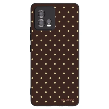 Hülle für Motorola Moto G72 - Vanilla Dots & Chocolate