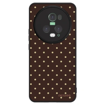 Hülle für Honor Magic5 Pro - Vanilla Dots & Chocolate