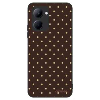 Hülle für Realme C33 (2023) - Vanilla Dots & Chocolate