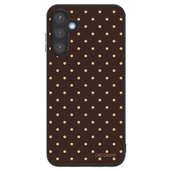 Hülle für Samsung Galaxy A15 A156B 5G - Vanilla Dots & Chocolate