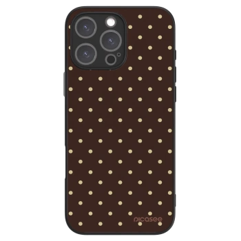 Picasee ULTIMATE CASE für Apple iPhone 16 Pro Max - Vanilla Dots & Chocolate