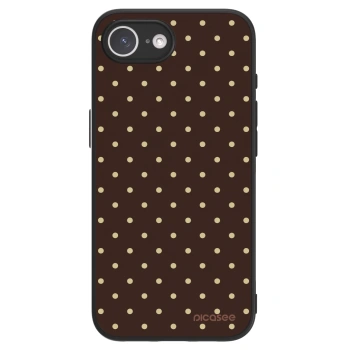 Picasee ULTIMATE CASE MagSafe für Apple iPhone 16e - Vanilla Dots & Chocolate