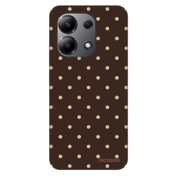 Hülle für Xiaomi Redmi Note 13 4G - Vanilla Dots & Chocolate