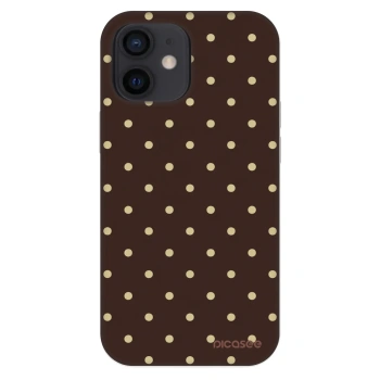Hülle für Apple iPhone 12 mini - Vanilla Dots & Chocolate