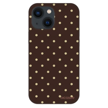 Hülle für Apple iPhone 13 mini - Vanilla Dots & Chocolate