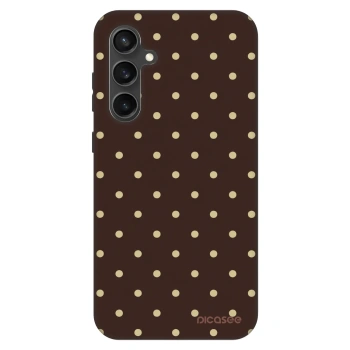 Hülle für Samsung Galaxy S23 FE S711B - Vanilla Dots & Chocolate