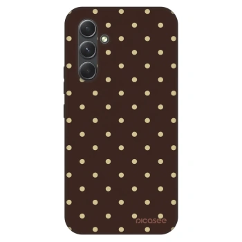 Hülle für Samsung Galaxy A54 5G A546B - Vanilla Dots & Chocolate