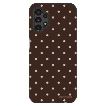 Hülle für Samsung Galaxy A13 4G A135 - Vanilla Dots & Chocolate