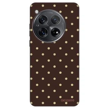 Hülle für OnePlus 12 5G - Vanilla Dots & Chocolate