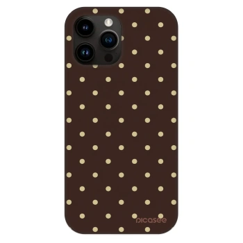 Hülle für Apple iPhone 13 Pro Max - Vanilla Dots & Chocolate