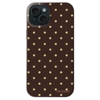 Hülle für Apple iPhone 14 - Vanilla Dots & Chocolate