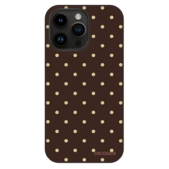 Hülle für Apple iPhone 14 Pro Max - Vanilla Dots & Chocolate