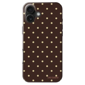 Hülle für Apple iPhone 16 Plus - Vanilla Dots & Chocolate