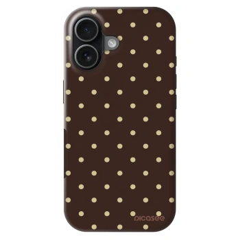 Hülle für Apple iPhone 17 - Vanilla Dots & Chocolate