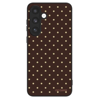 Picasee ULTIMATE CASE PowerShare für Samsung Galaxy S25 FE 5G - Vanilla Dots & Chocolate