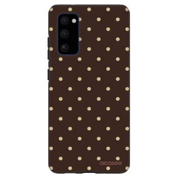 Hülle für Samsung Galaxy S20 FE - Vanilla Dots & Chocolate