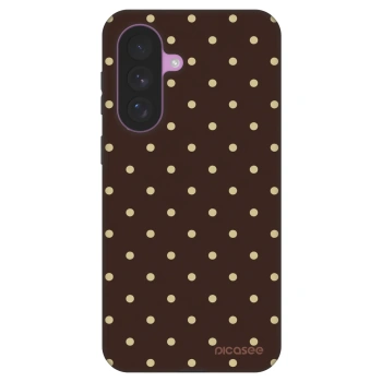 Hülle für Samsung Galaxy A57 5G - Vanilla Dots & Chocolate