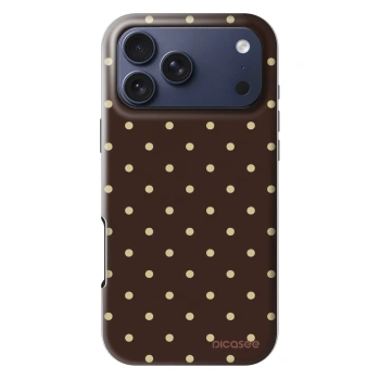 Hülle für Apple iPhone 18 Pro Max - Vanilla Dots & Chocolate