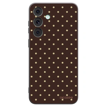 Hülle für Samsung Galaxy S26 FE - Vanilla Dots & Chocolate